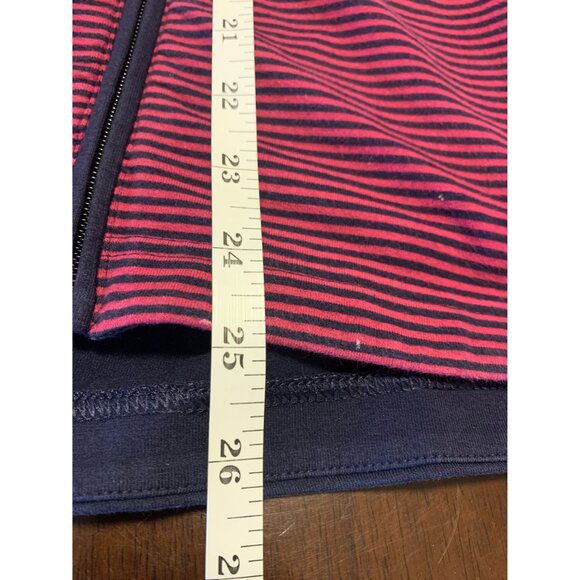 Lauren Ralph Lauren Active Cotton Striped Jacket Lightweight Casual - Picture 7 of 7